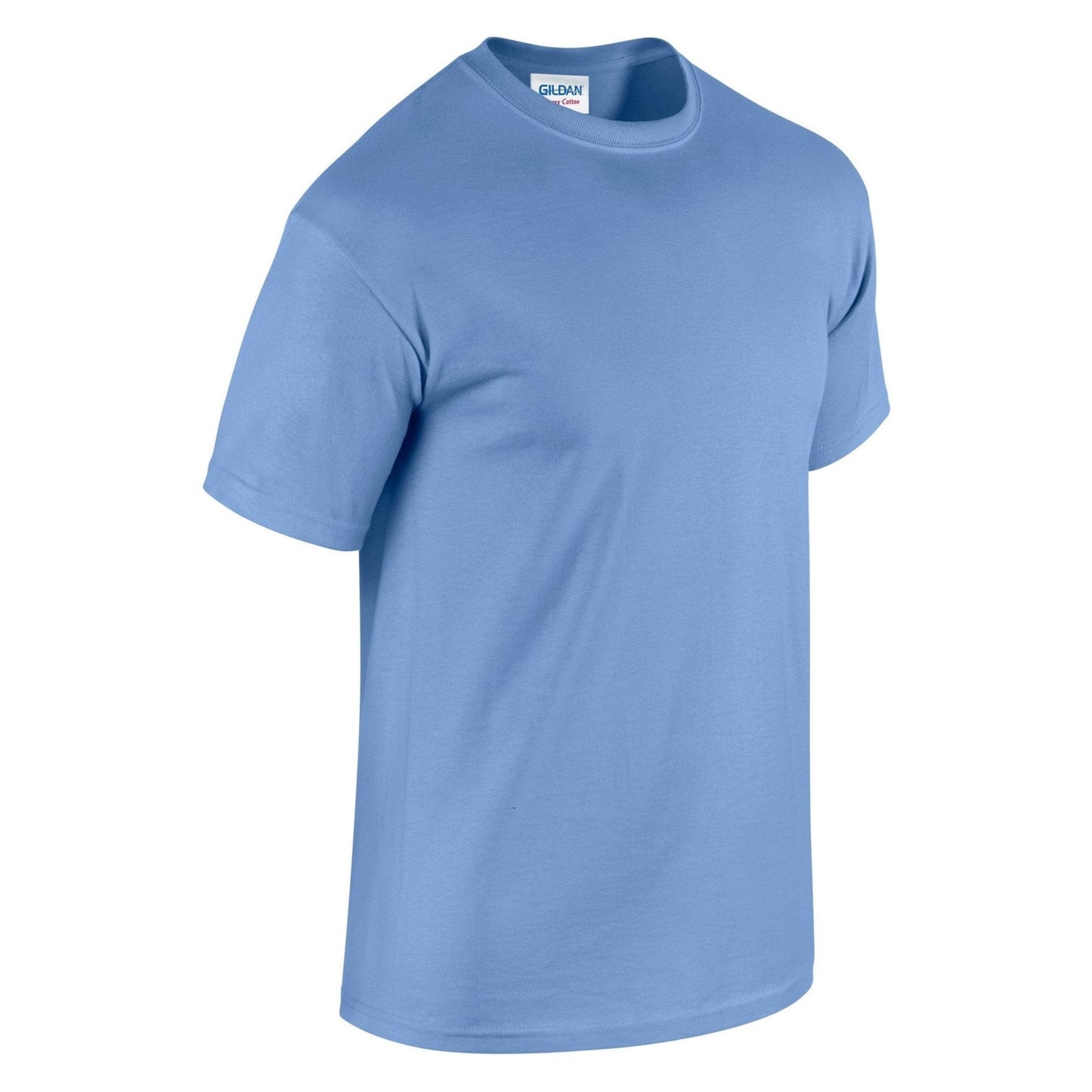 Gildan Heavy Cotton Adult T-Shirt Carolina Blue 100% Cotton Pre-Shrunk Tee