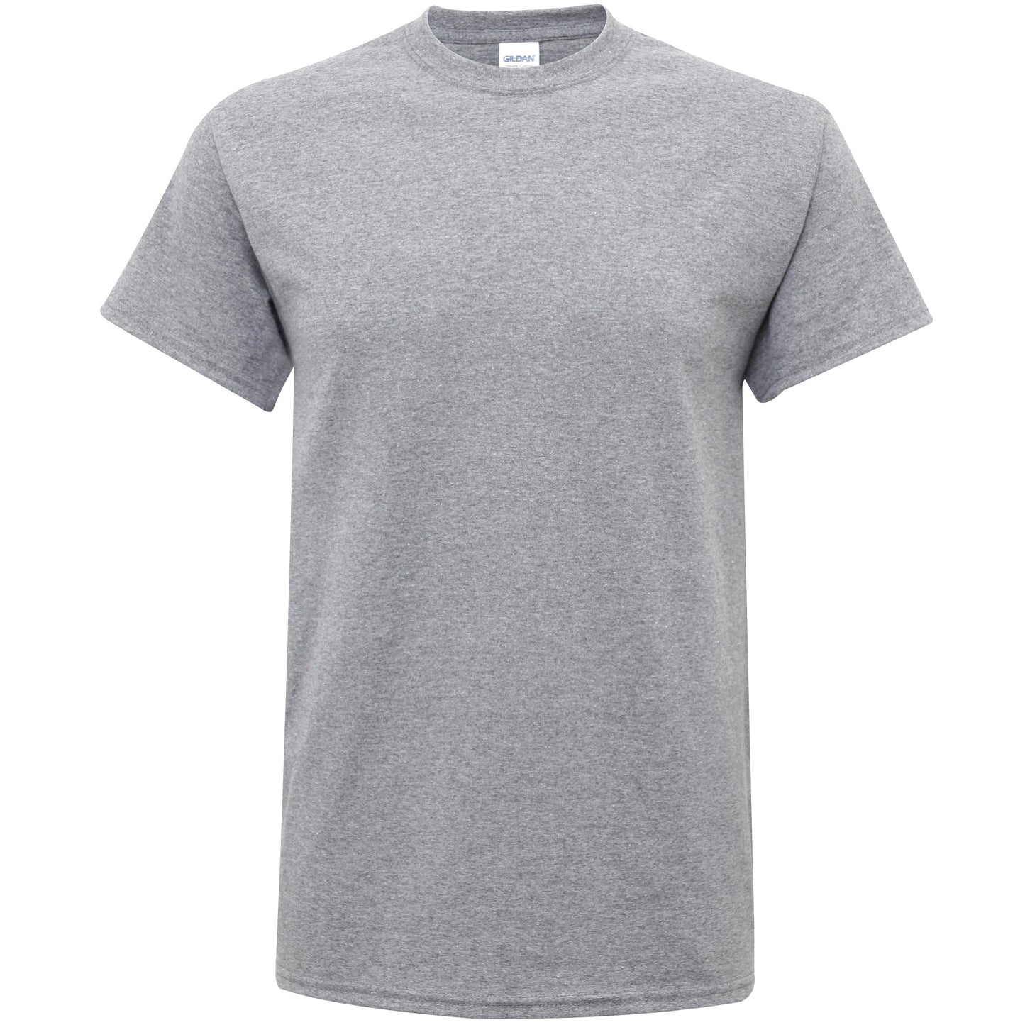 Gildan Heavy Cotton Adult T-Shirt Graphite Heather 100% Cotton Pre-Shrunk