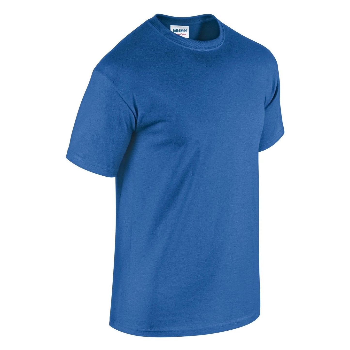 Gildan Heavy Cotton Adult T-Shirt Royal Blue 100% Cotton Pre-Shrunk Tee