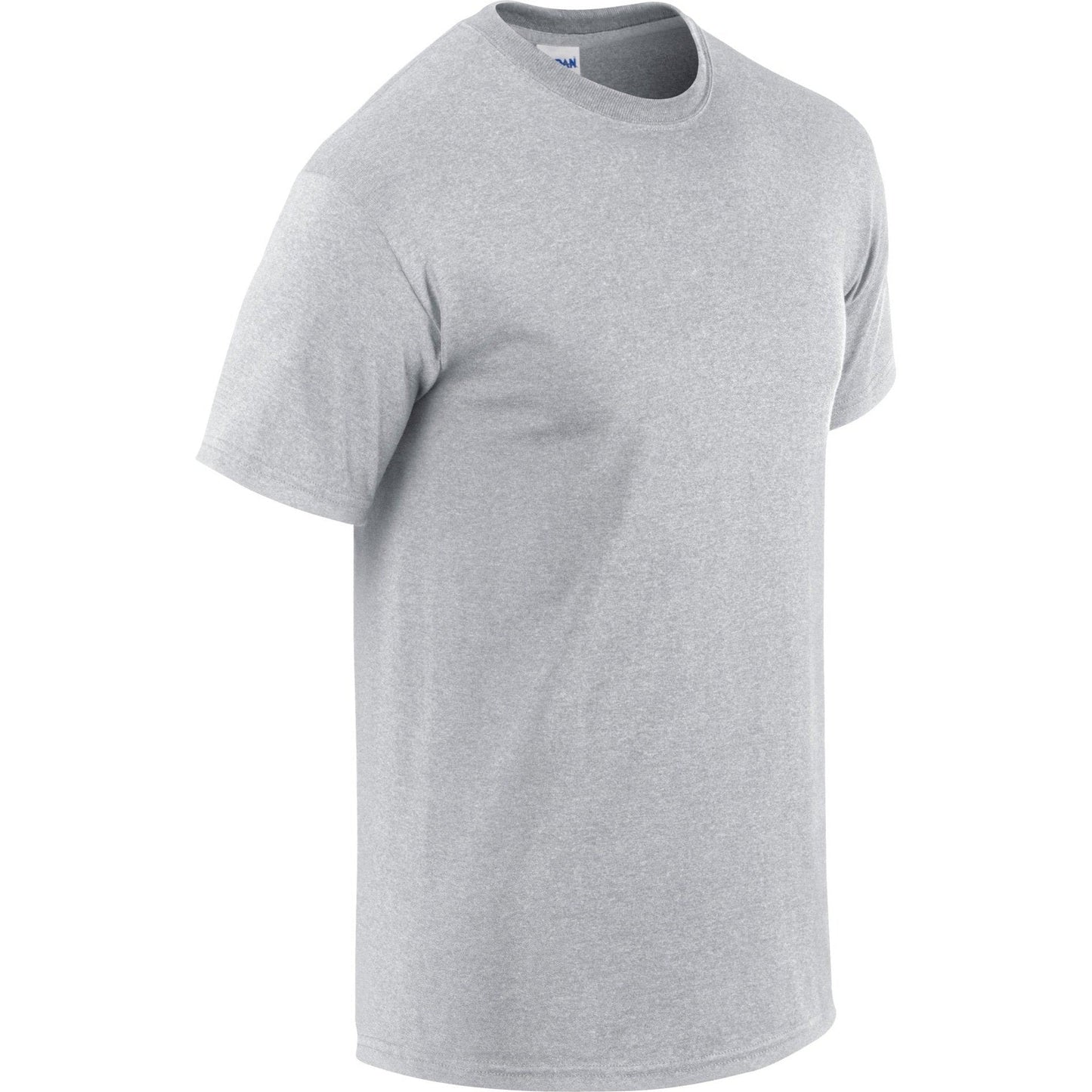 Gildan Heavy Cotton Adult T-Shirt Sport Grey 100% Cotton Pre-Shrunk Sizes S-5XL