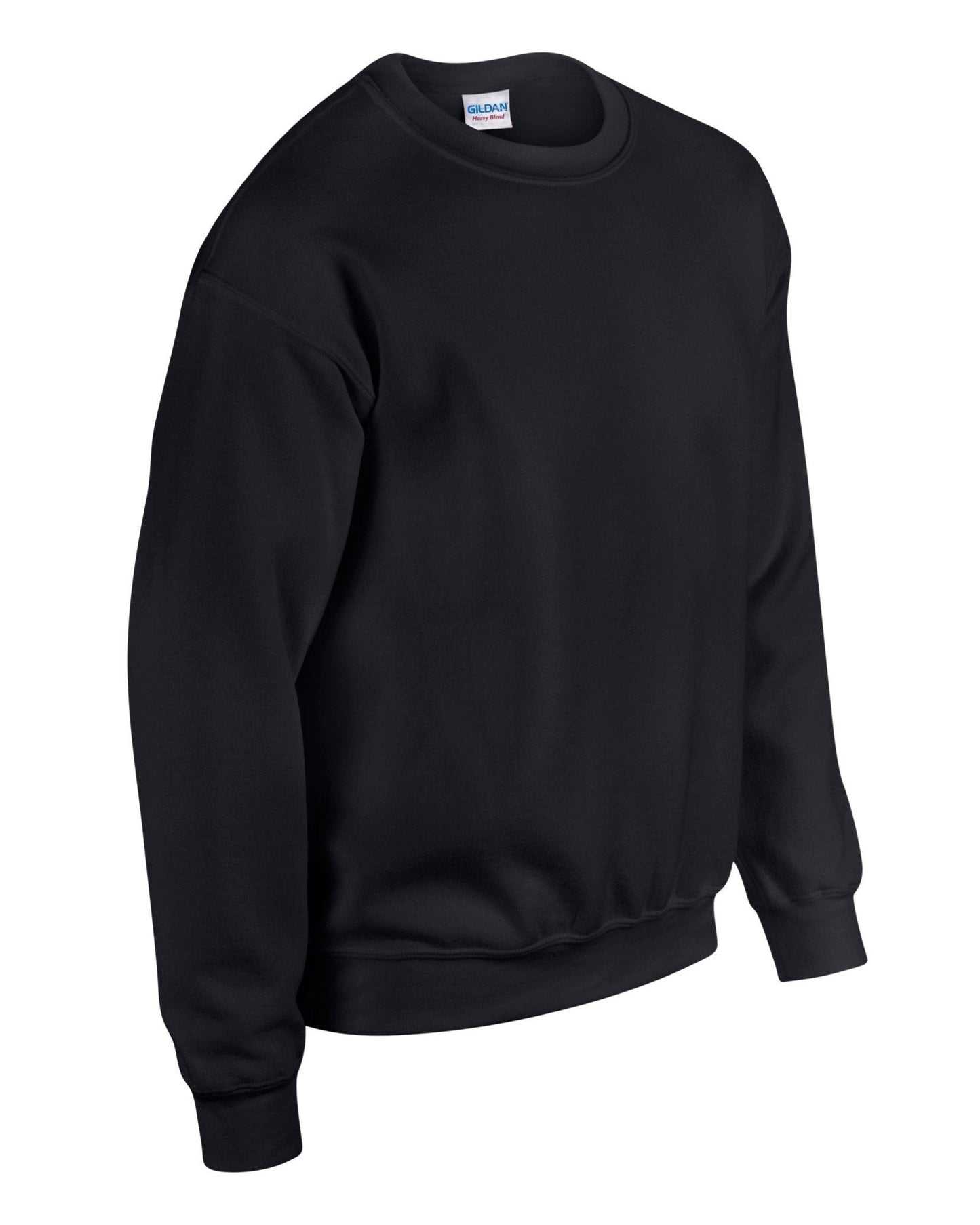 Gildan Heavy Blend Adult Crew Neck Sweatshirt Black Soft Comfortable Sizes S-5XL