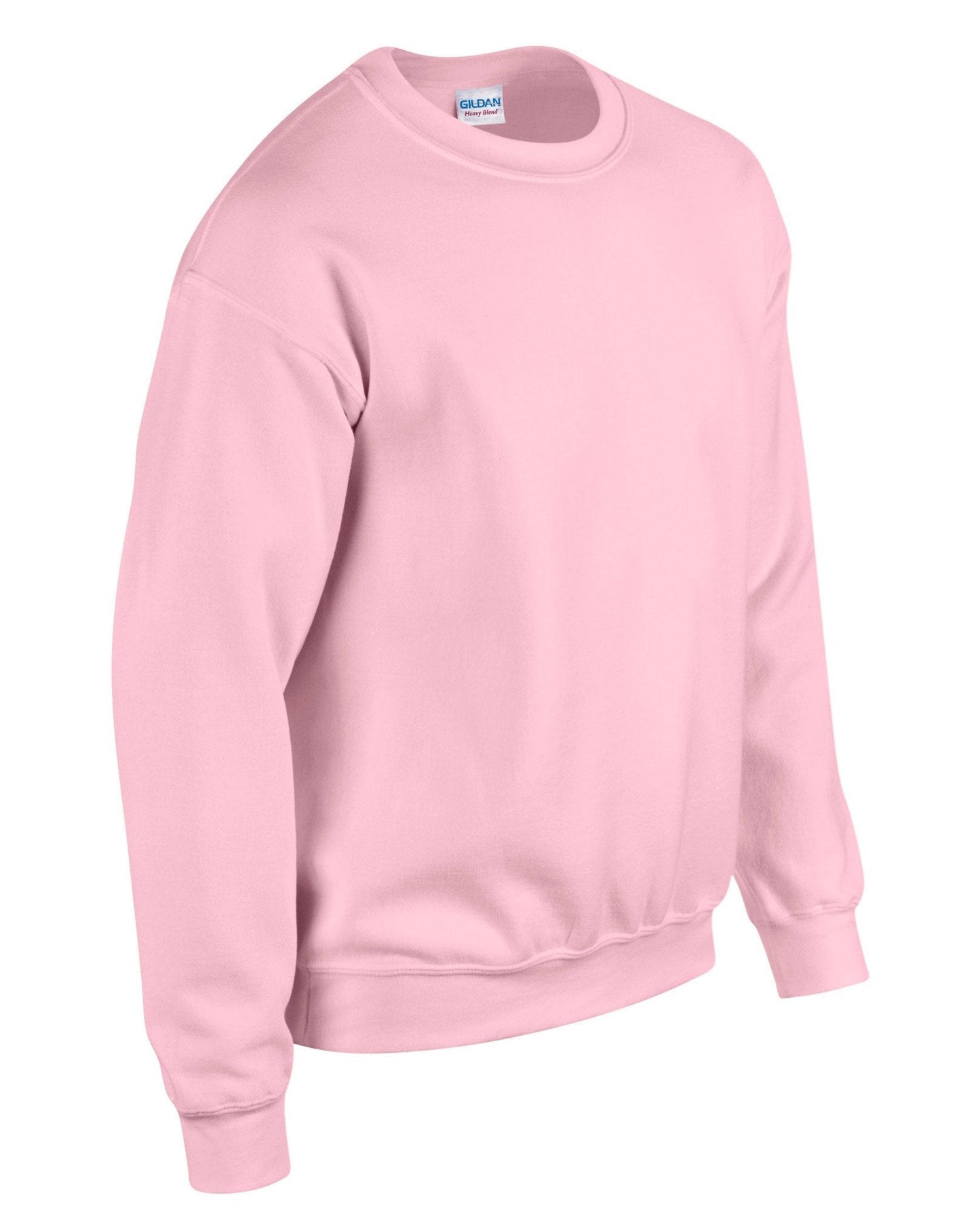 Gildan Heavy Blend Adult Crew Neck Sweatshirt Light Pink Soft Comfortable S-3XL
