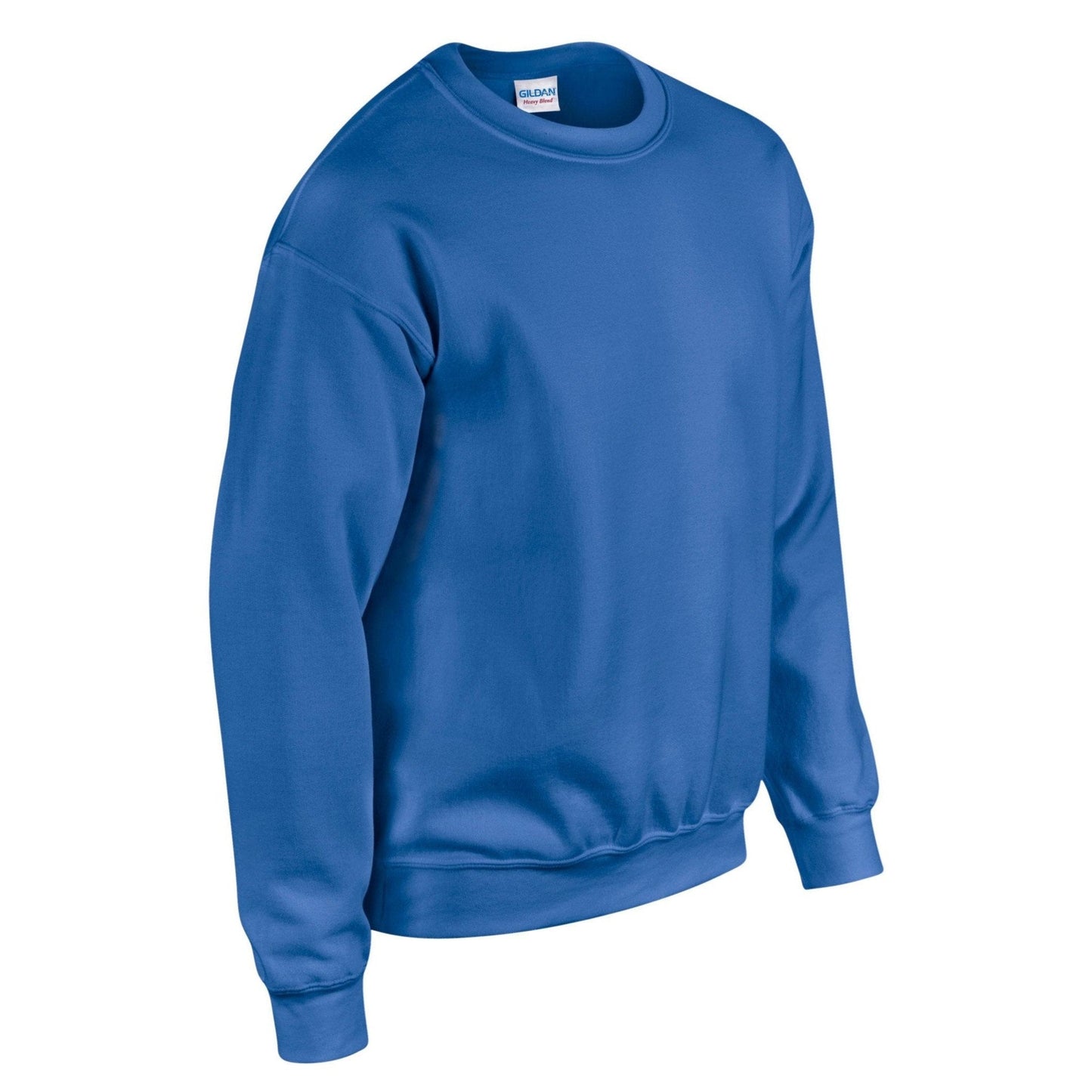 Gildan Heavy Blend Adult Crew Neck Sweatshirt Royal Soft Comfortable Casual Wear