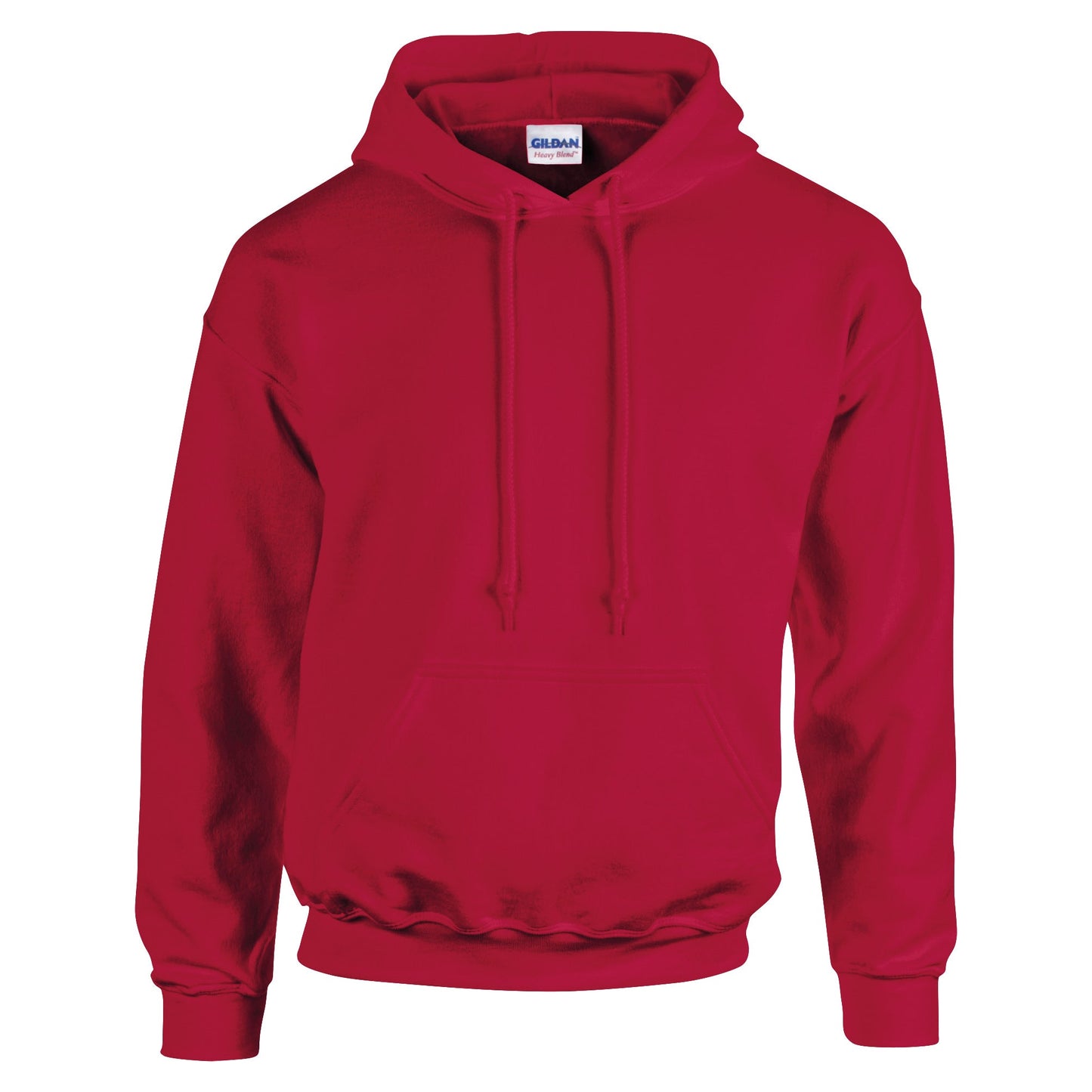 Gildan Heavy Blend Hooded Sweatshirt Garnet Double-Lined Hood Size S-3XL