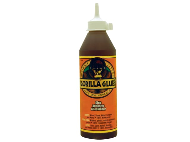 Gorilla Glue Polyurethane Waterproof Adhesive 60ml Strong Bonding All Materials