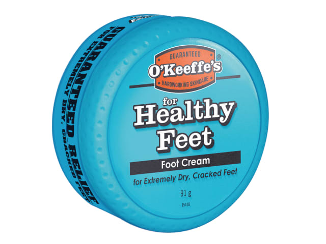 O'Keeffe's Healthy Feet Foot Cream 91g Jar for Cracked Dry Skin Relief