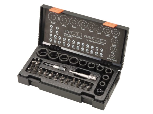 HiKOKI 41 Piece Metric 1/2in Drive Impact Socket & Bit Set with Carry Case