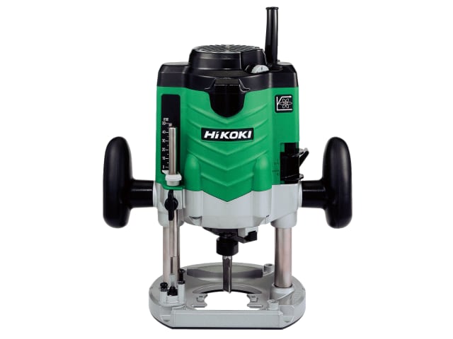 HiKOKI M12VE 1/2in Variable Speed Router 2000W 240V with Collets & Guide