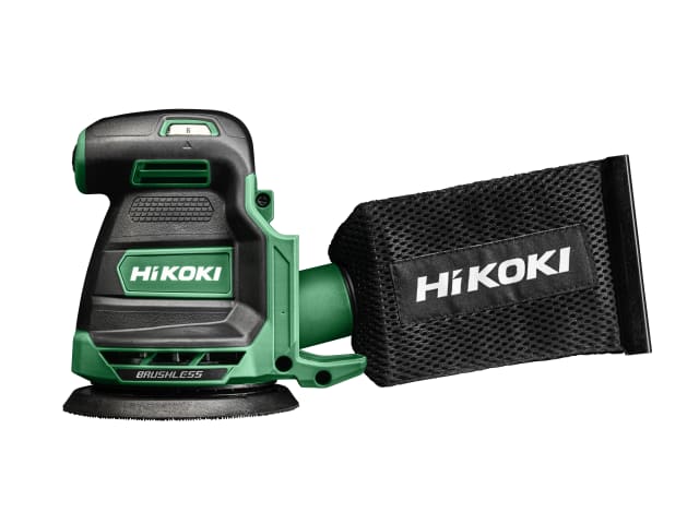 HiKOKI SV1813DAJ2Z Brushless Random Orbit Sander 18V Bare Unit 125mm