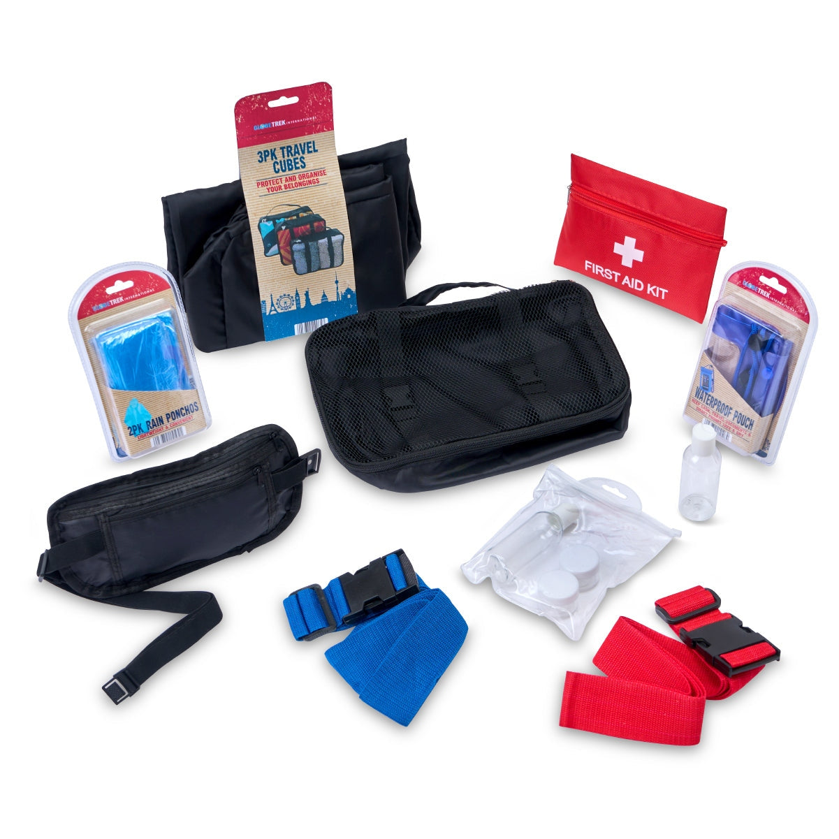 Home & Living Travel First Aid Kit Compact Essential for Minor Cuts & Grazes