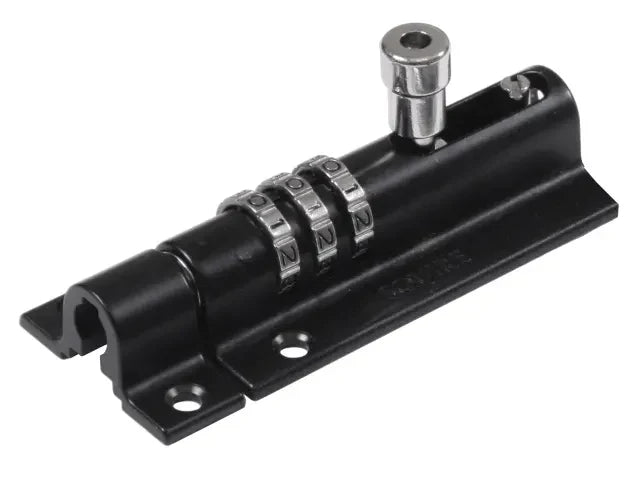 Squire CombiBolt 3 Re-Codable Locking Bolt Black 92mm High Security Lock