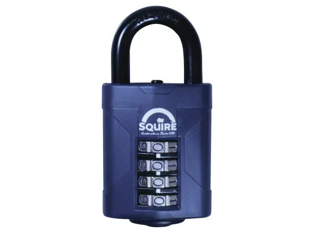 Squire CP50 50mm Combination Padlock 4-Wheel Recodeable Heavy-Duty Security