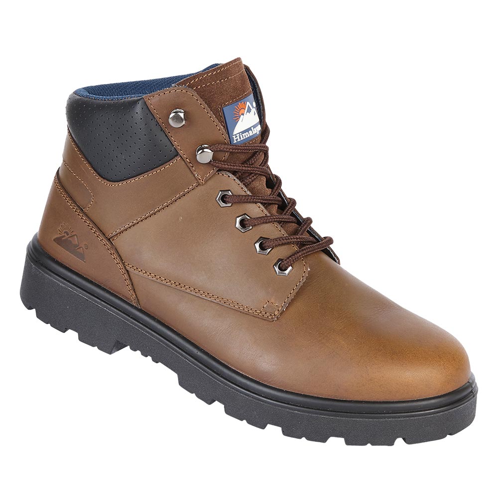 Himalayan Nubuck S3 Safety Boots Leather Steel Toecap Heat Resistant SRC