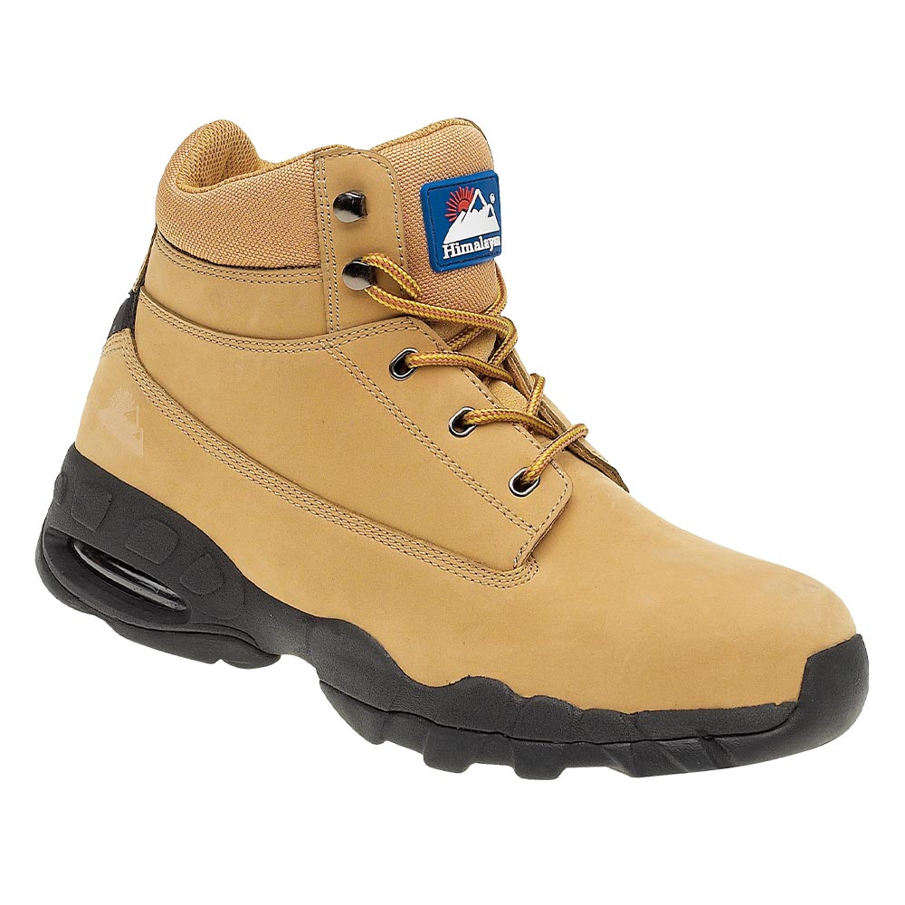 Himalayan Nubuck Safety Boots SBP EN 20345 Steel Toecap Heat Resistant SRA
