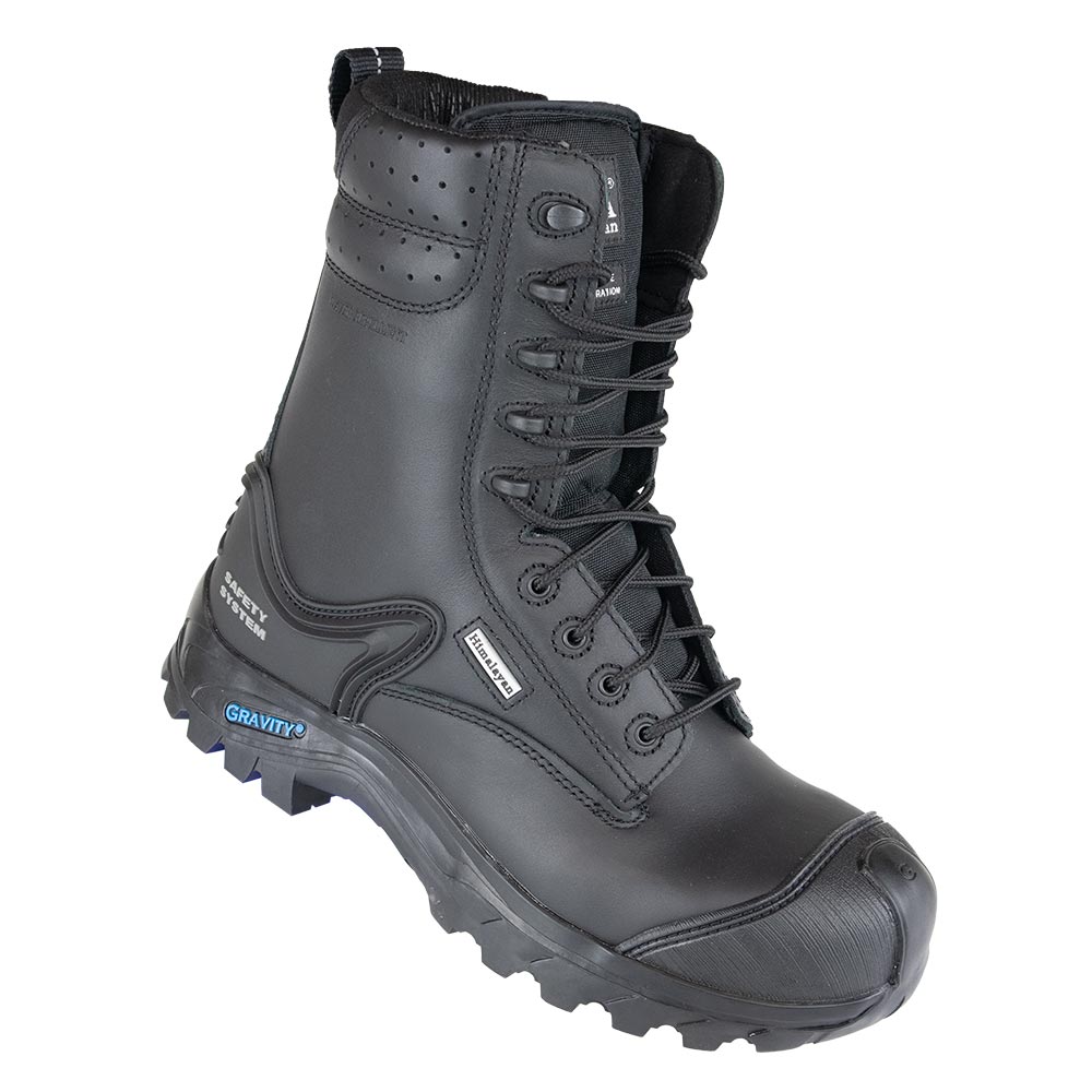 Himalayan Leather Combat Boots S3 Safety Heat Resistant Slip Resistant 300C