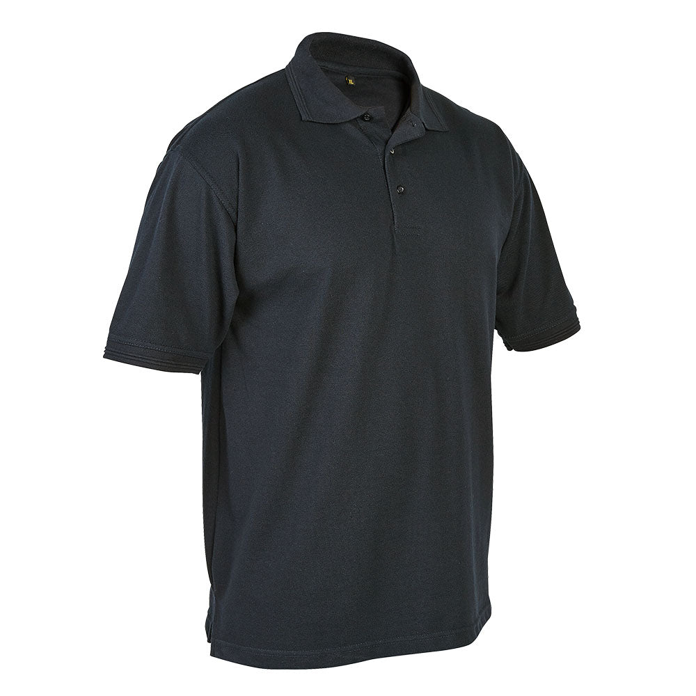 Himalayan H852Men's Polo Shirt 240gsm Cotton Blend Knitted Collar Cuffed Sleeves