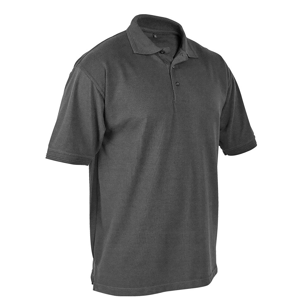 Himalayan H855Men's Polo Shirt 240gsm Cotton Blend Knitted Collar Cuffed Sleeves