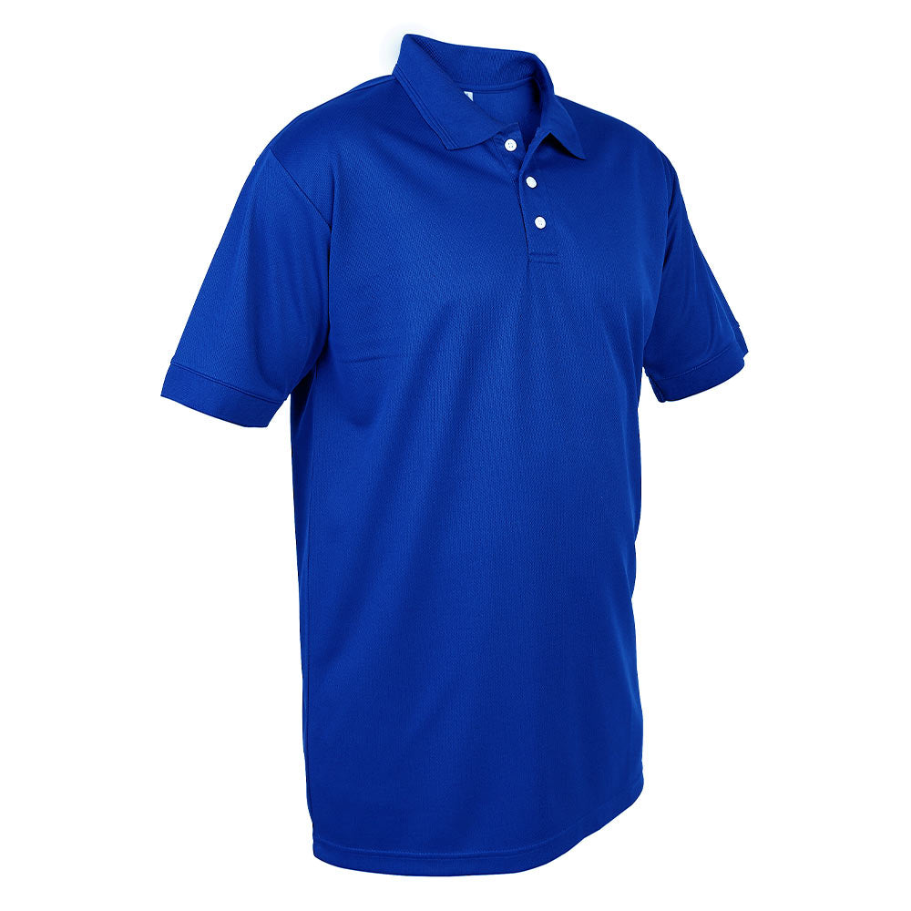 Himalayan H954 Men's Tech Polo Shirt 100% Poly Cuffed Sleeves Knitted Collar