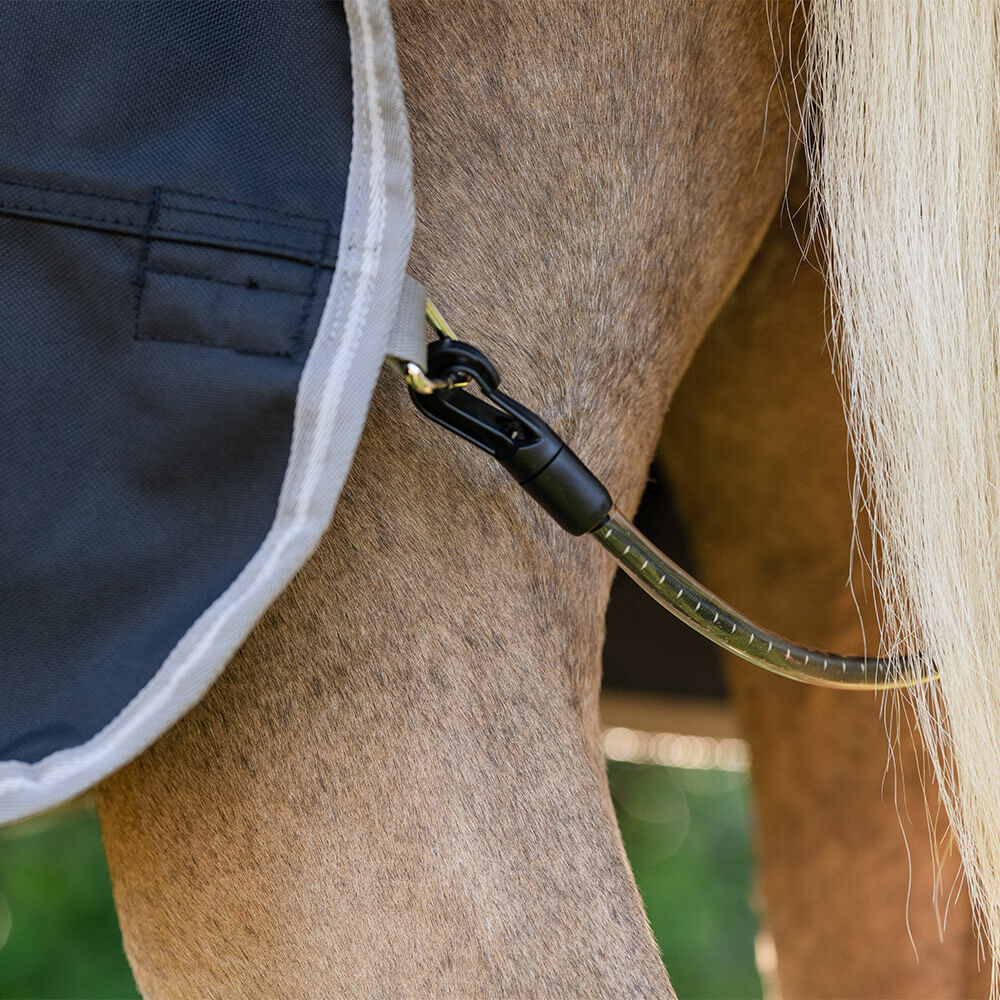 Horseware Ireland Amigo 1200D Pony 0g Turnout Rug #colour_black-titanium-grey-silver
