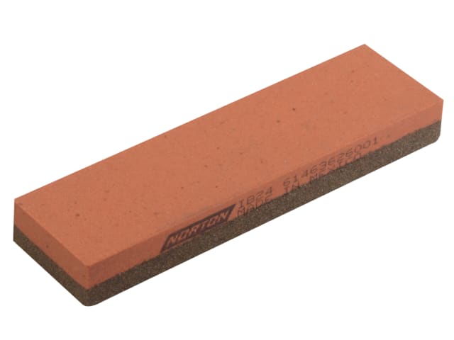 India IB24 Combination Bench Stone 100x25mm Fine Coarse for Carpenters Mechanics