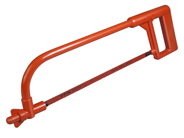 ITL 300mm Insulated Hacksaw with Nylon Handle and 12in 24tpi Blade