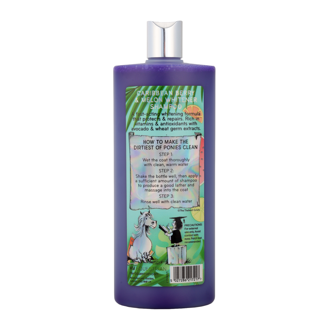 HY Equestrian Thelwell Grooming Academy Shine Bright Whitening Shampoo