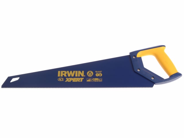IRWIN Jack Xpert Fine Handsaw 550mm PTFE Coated 10 TPI Hardwood Cutting
