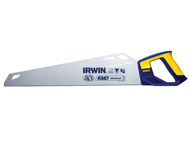 IRWIN Jack Evolution Universal Handsaw 525mm 11 TPI High-Quality Steel Blade