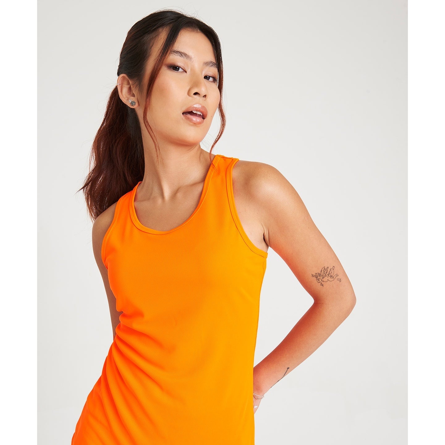 Awdis Just Cool Women's Racerback Vest Lightweight Sweat-Wicking UPF 30+