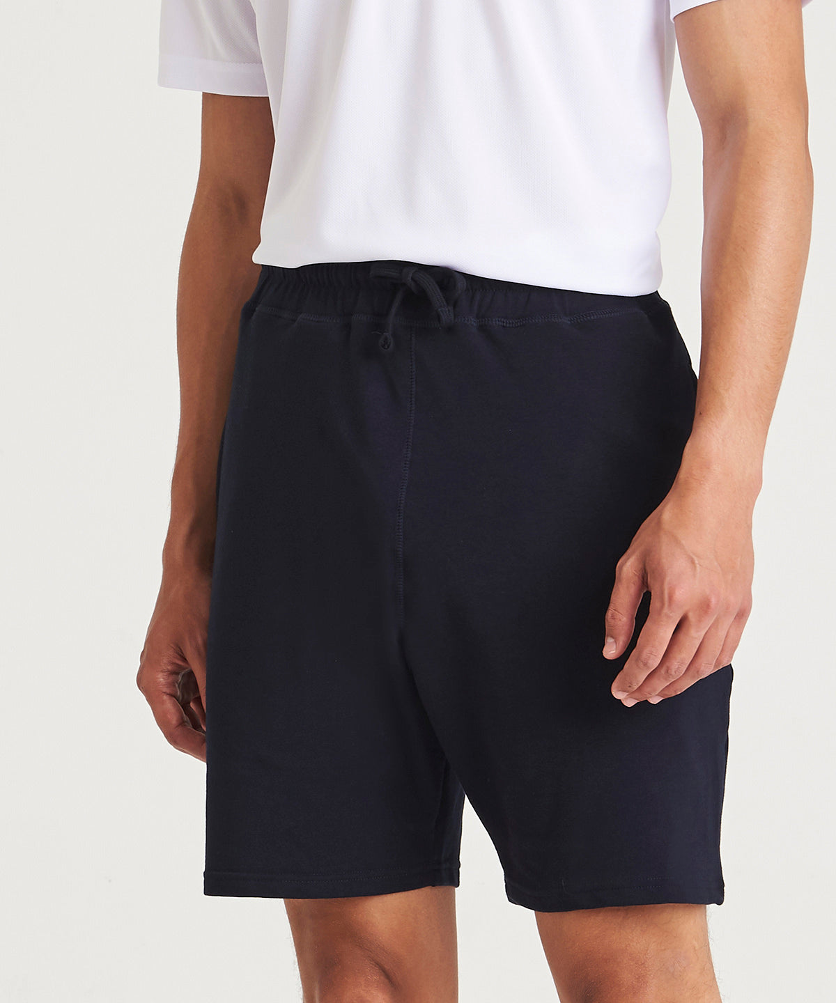 Awdis Just Cool Jog Shorts Elasticated Waistband Pockets Relaxed Fit S-2XL