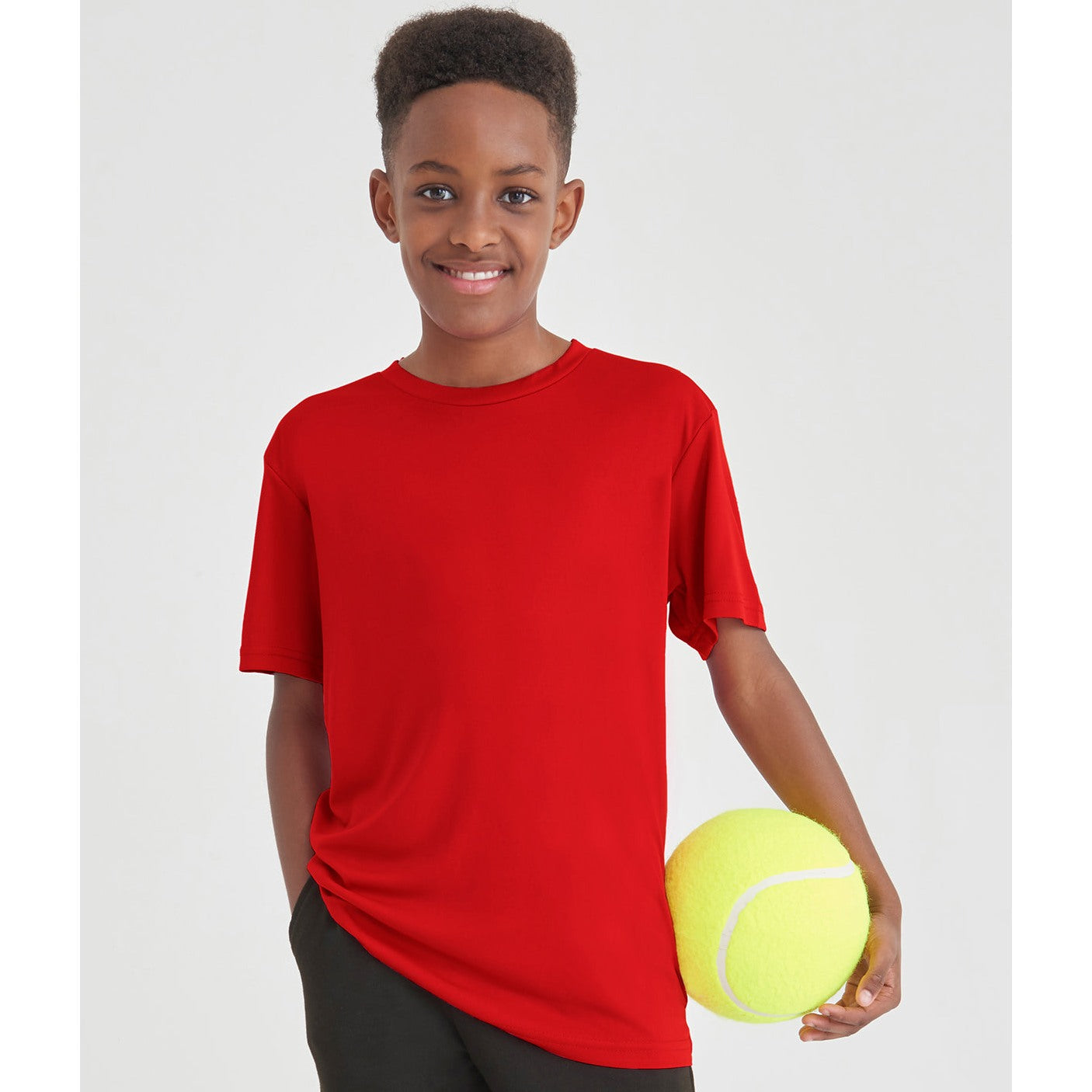 Awdis Just Cool Kids Smooth T-Shirt Lightweight Quick-Dry Crew Neck Sizes XS-XL