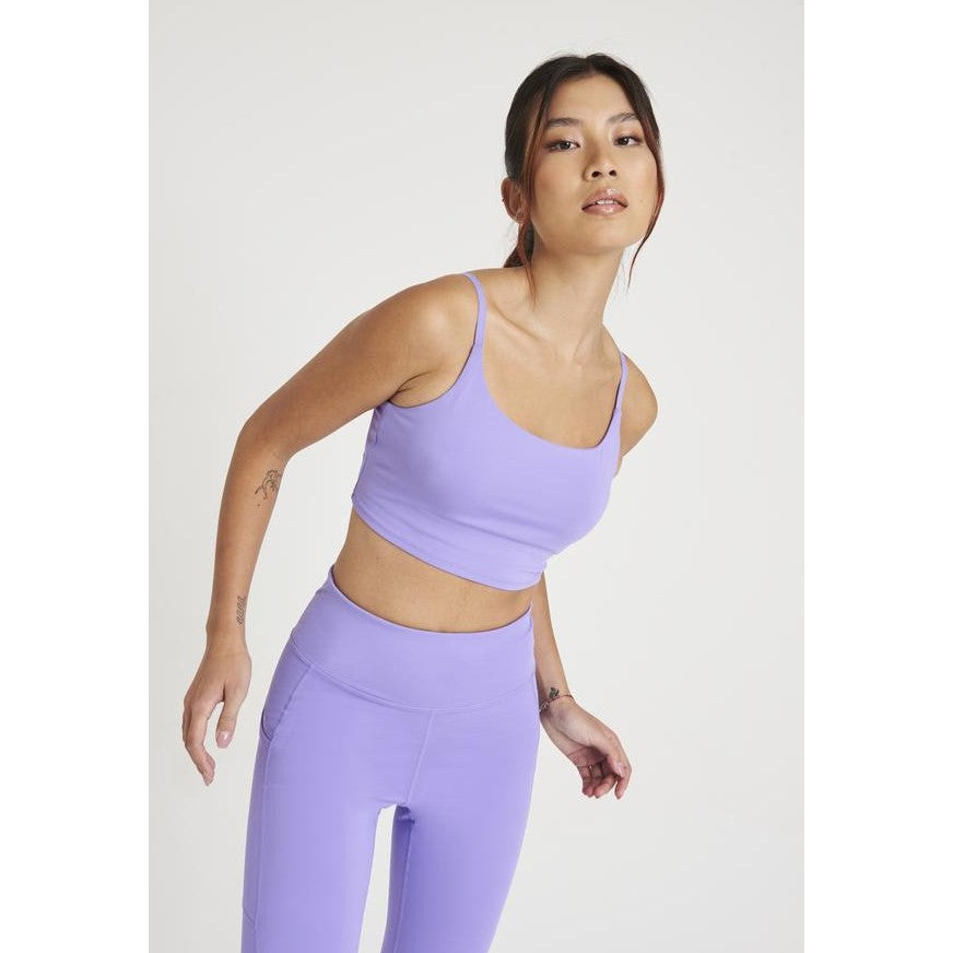 Awdis Just Cool Women's Recycled Tech Sports Bra Adjustable Straps Padded Cups