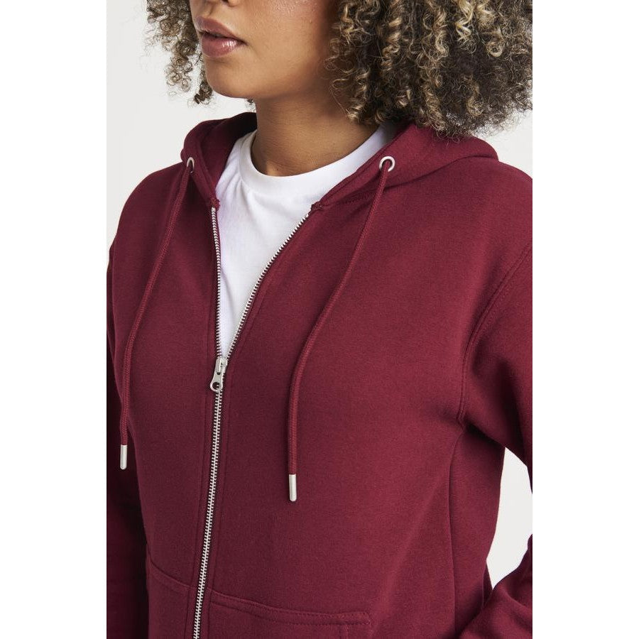 Awdis Just Hoods Organic Zoodie 80% Cotton Eco-Friendly Soft Fleece Hoodie