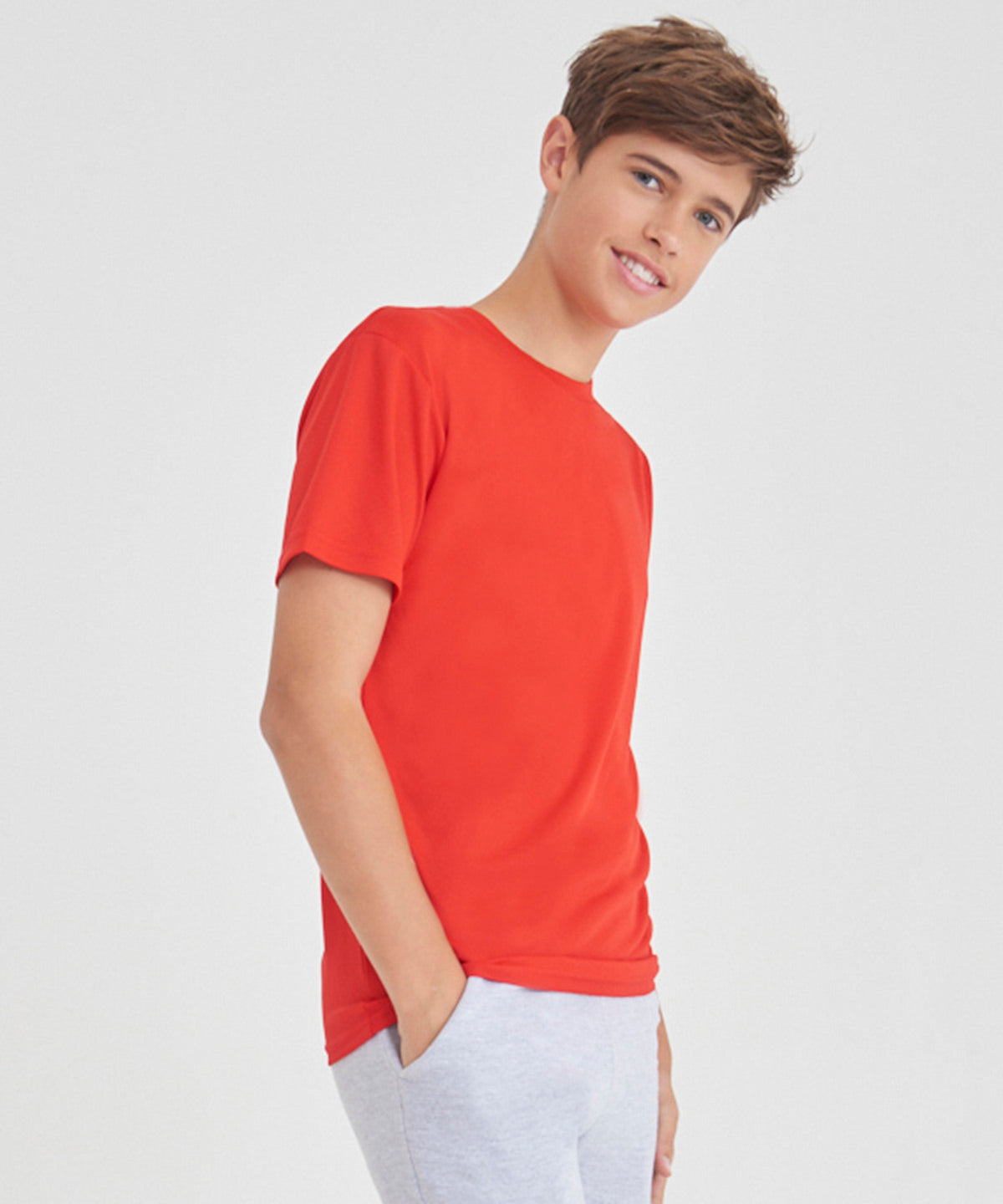 Awdis Just Cool Kids Recycled T-Shirt Quick-Dry Eco-Friendly Sports Fit