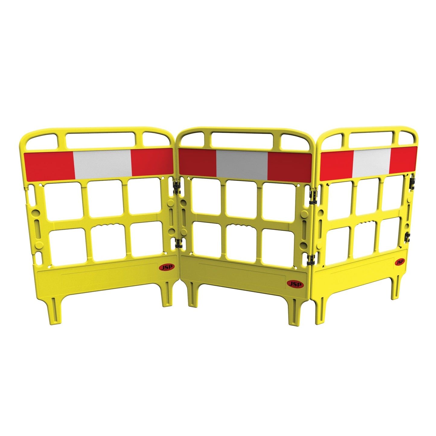 JSP Portagate 3 Gate Compact Barrier System with Reflective Panels and Stability