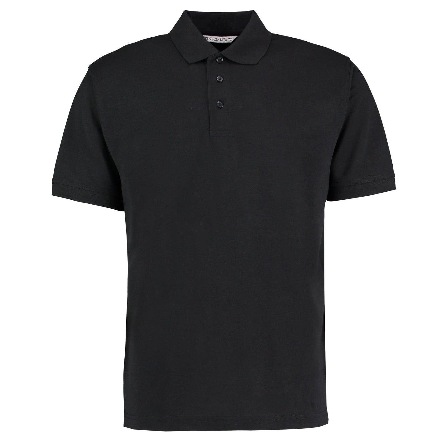 Kustom Kit Klassic Polo Superwash 60°C Classic Fit Black Size XS-6XL