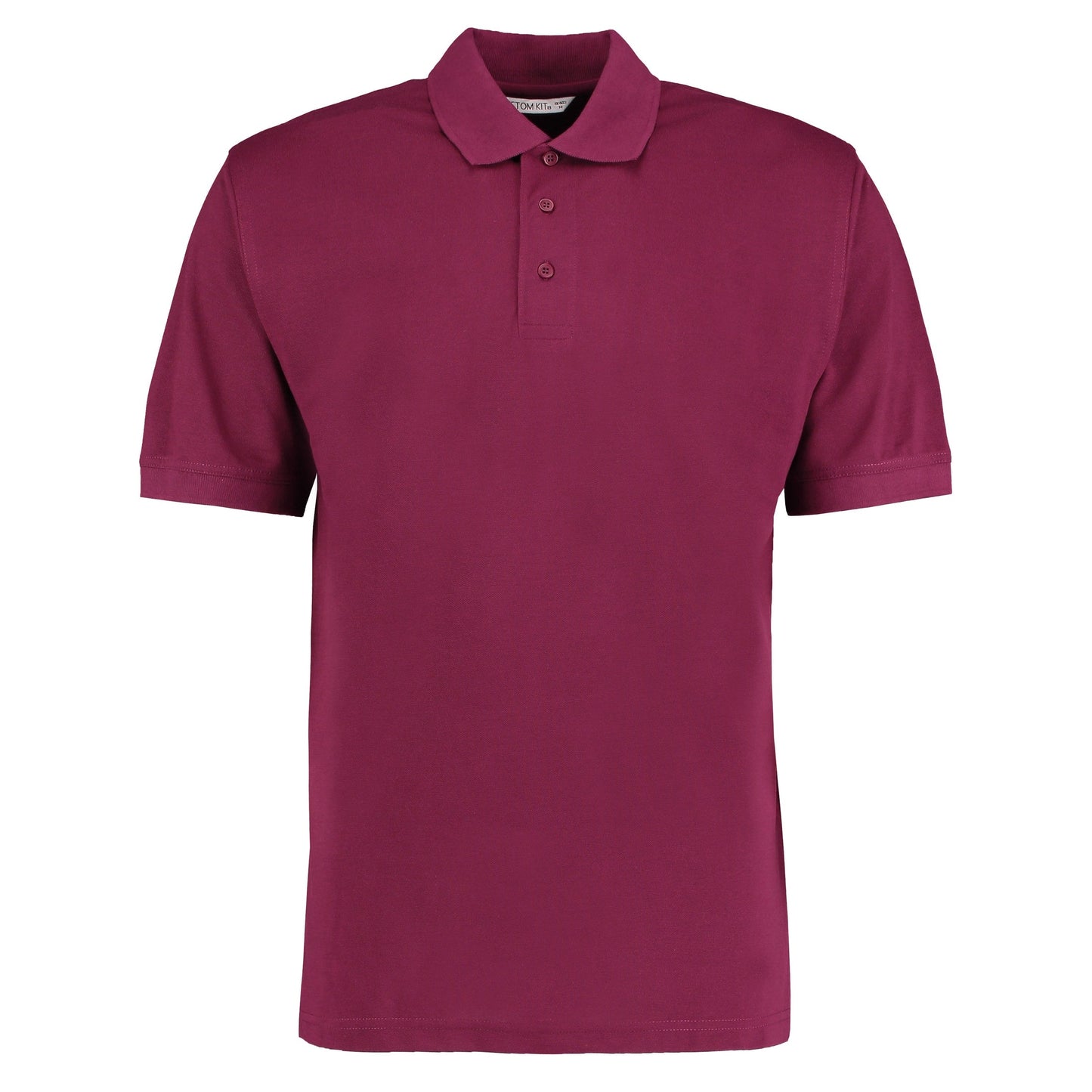 Kustom Kit Klassic Polo Superwash 60°C Classic Fit Magenta Size XS-3XL