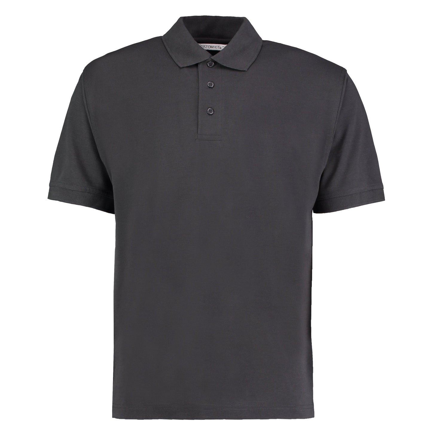 Kustom Kit Klassic Polo Superwash 60°C Classic Fit Graphite Size XS-5XL