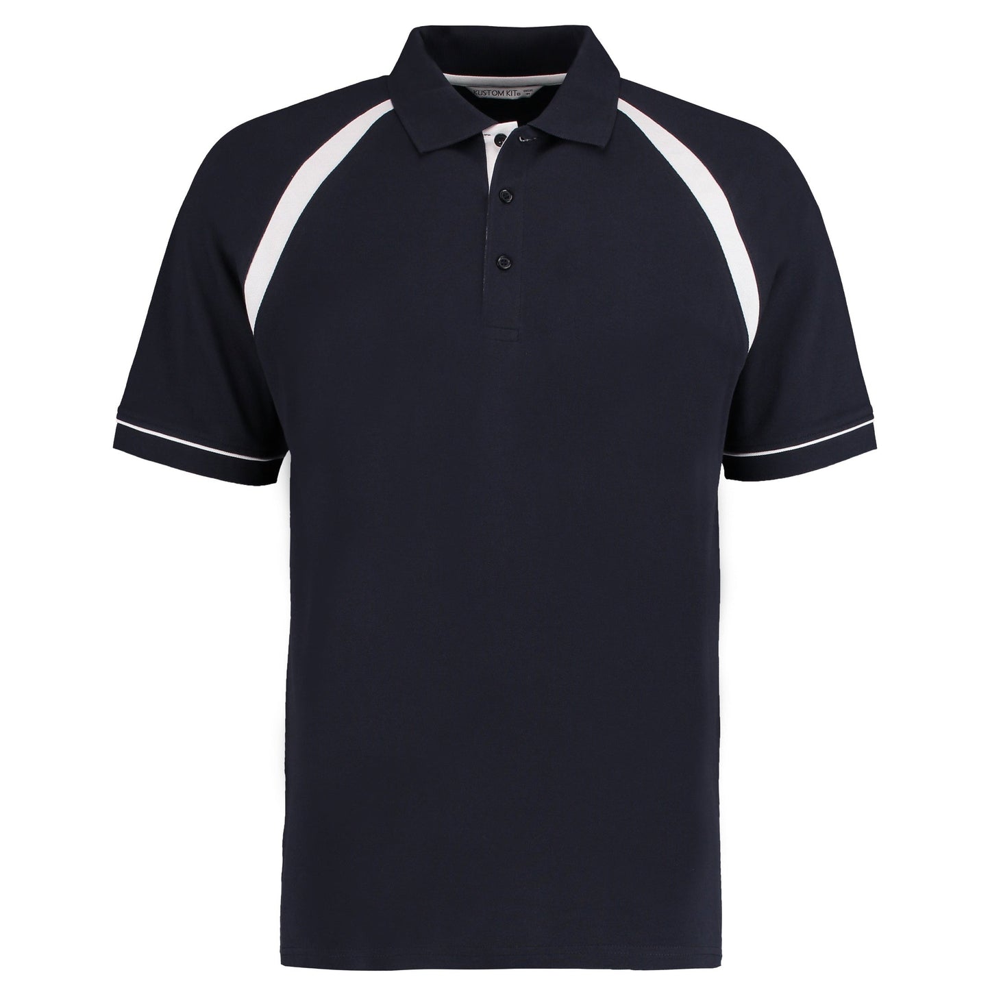 Kustom Kit Oak Hill Polo Classic Fit 100% Cotton Contrast Details Sizes S-2XL