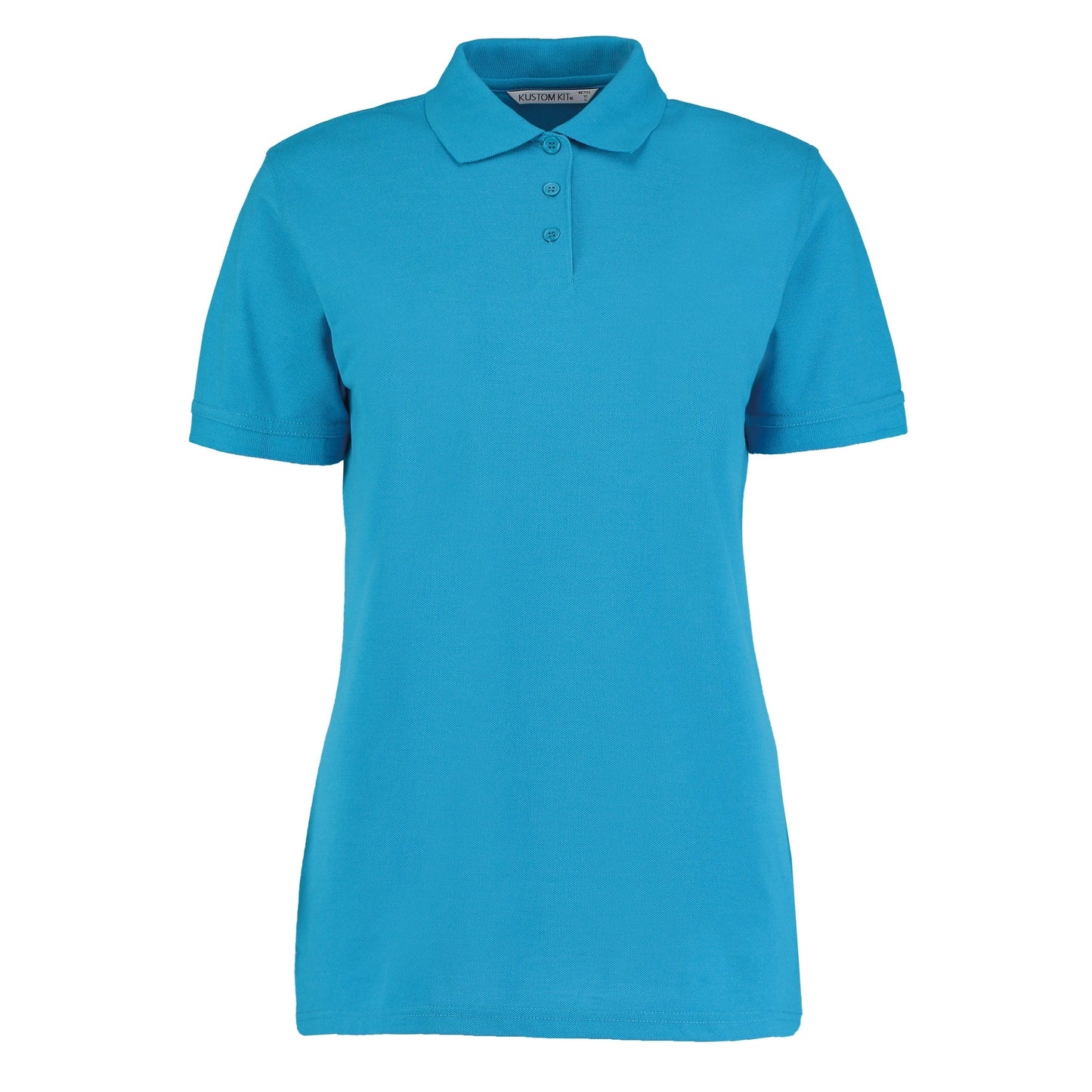 Kustom Kit Klassic Women's Polo Superwash 60°C Classic Fit Turquoise