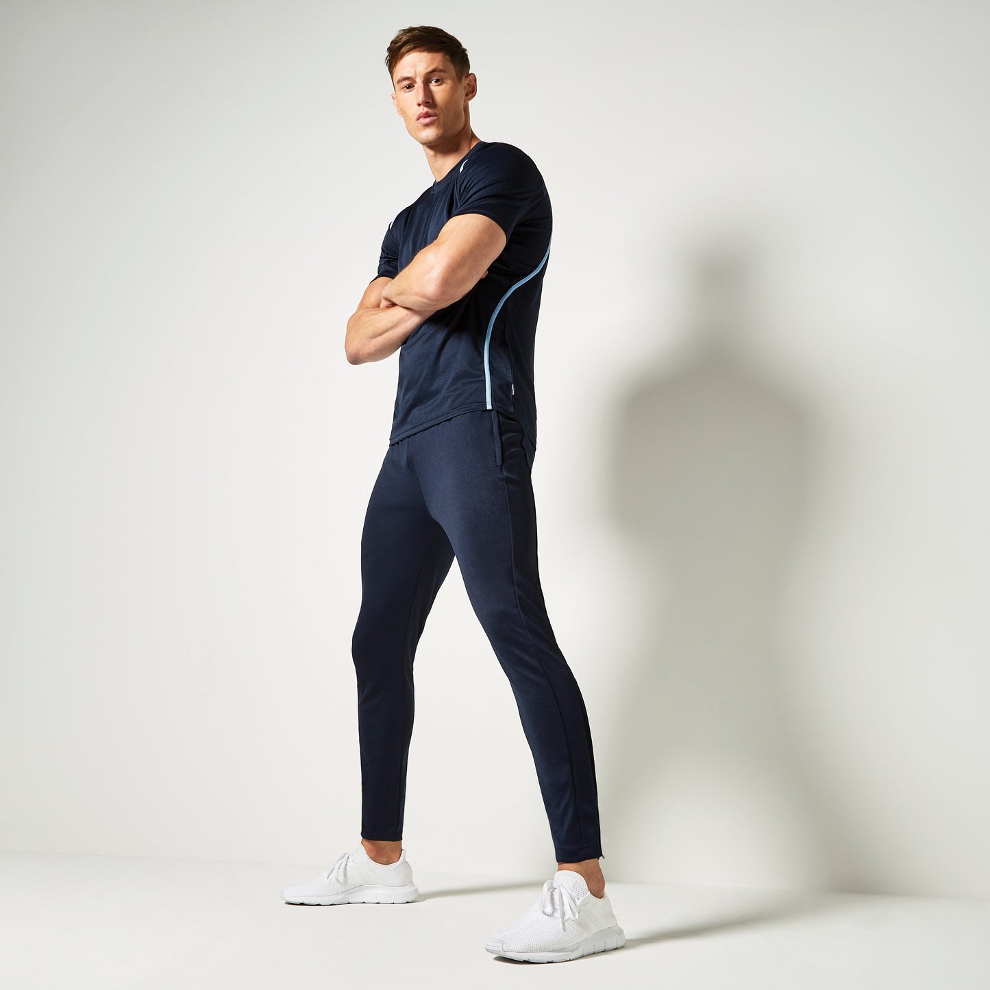 Kustom Kit Gamegear Slim Fit Track Pant with Zipped Pockets and Tapered Leg