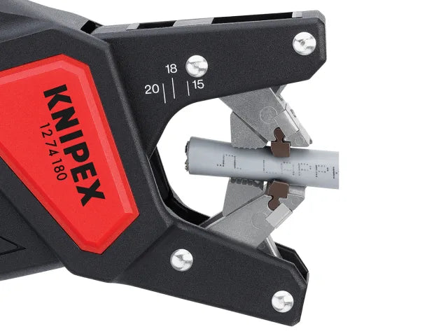 Knipex Automatic Stripping Pliers for Cables 4.4-7.5mm Lightweight Design