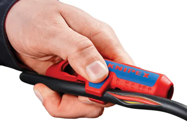 Knipex ErgoStrip Universal Stripping Tool Left Handed Ergonomic Design