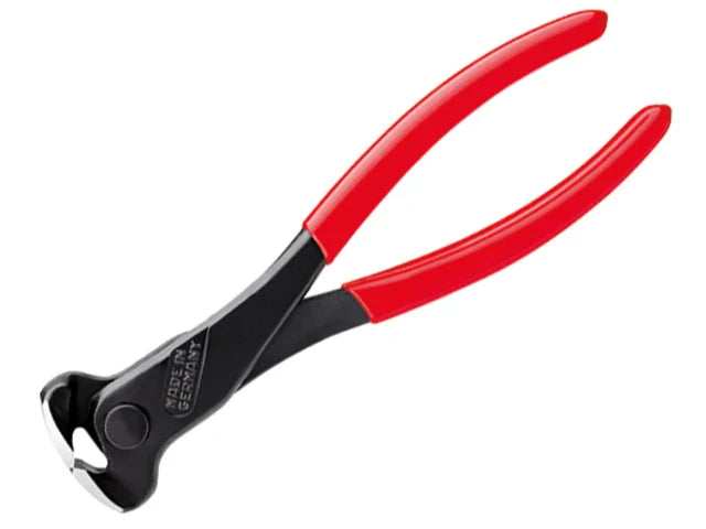 Knipex 68 01 End Cutting Nippers 180mm PVC Grip High-Grade Tool Steel