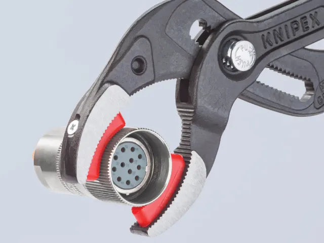 Knipex 81 Series Plastic Pipe Grip Pliers 250mm Black Jaws 25 Adjustments