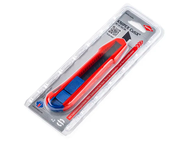 Knipex CutiX Universal Knife 165mm with Ergonomic Grip and Blade Storage