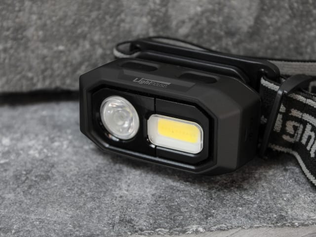 Lighthouse Elite Rechargeable LED Headlight 480 Lumens + Sensor & Magnetic Base