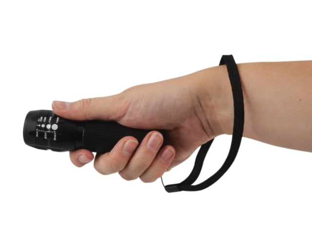 Lighthouse Elite 3W LED Focus Torch 210 Lumens Adjustable Brightness Waterproof