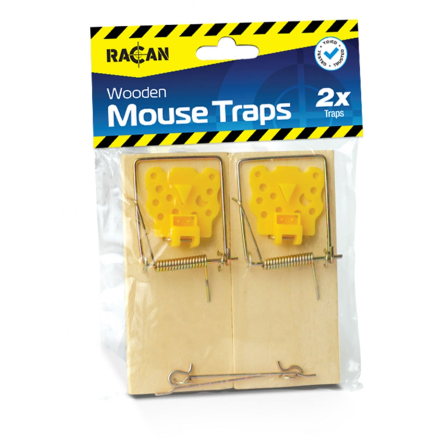 Lodi UK Retail Racan Wooden Mouse Traps Easy Set Fast Action High Catch Rate