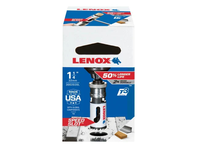 LENOX Bi-Metal Holesaw 32mm Durable Design for Wood and Metal Cutting